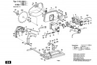 Bosch 0 600 552 041 Circular hand saw 110 V / GB Spare Parts